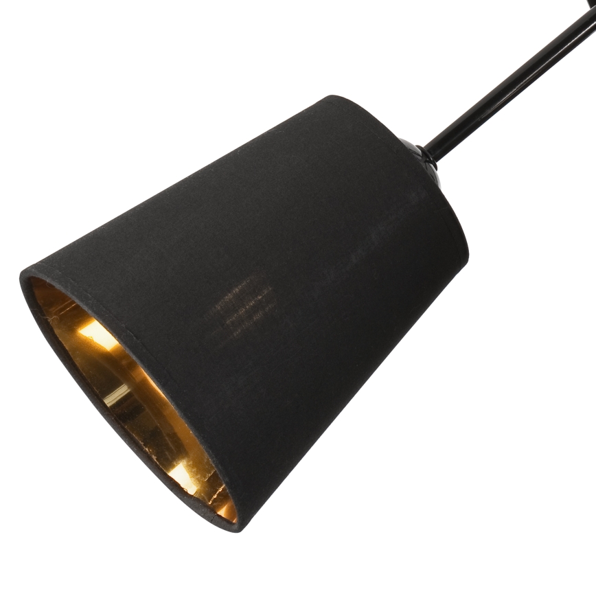 Viseći luster IRMA 3xE27/15W/230V crna