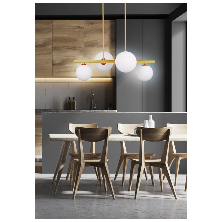 Viseći luster KAMA 4xG9/28W/230V