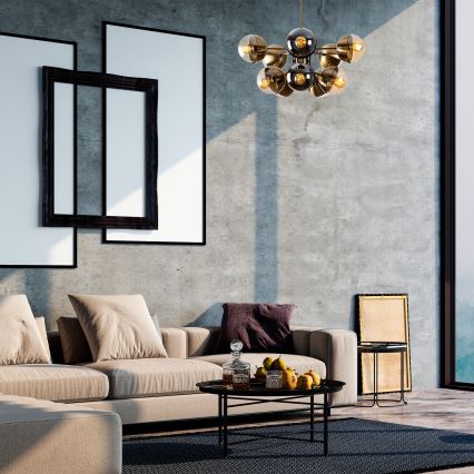 Viseći luster KARSOR 10xE27/40W/230V