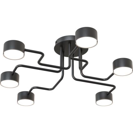 Viseći luster KURAGE 6xGX53/12W/230V crna
