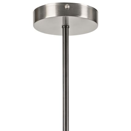 Viseći luster LILOU 4xE14/5W/230V mat krom/dimna