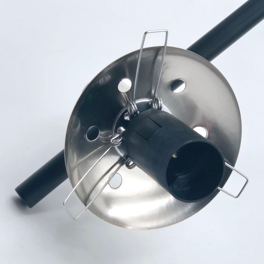 Viseći luster LILOU 6xE14/5W/230V mat krom/dimna
