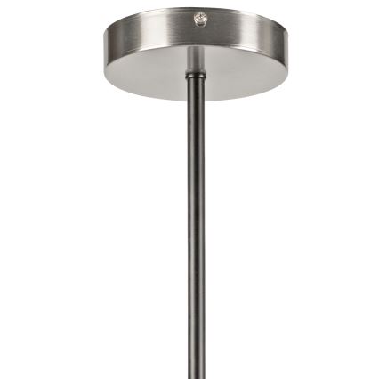 Viseći luster LILOU 6xE14/5W/230V mat krom/dimna