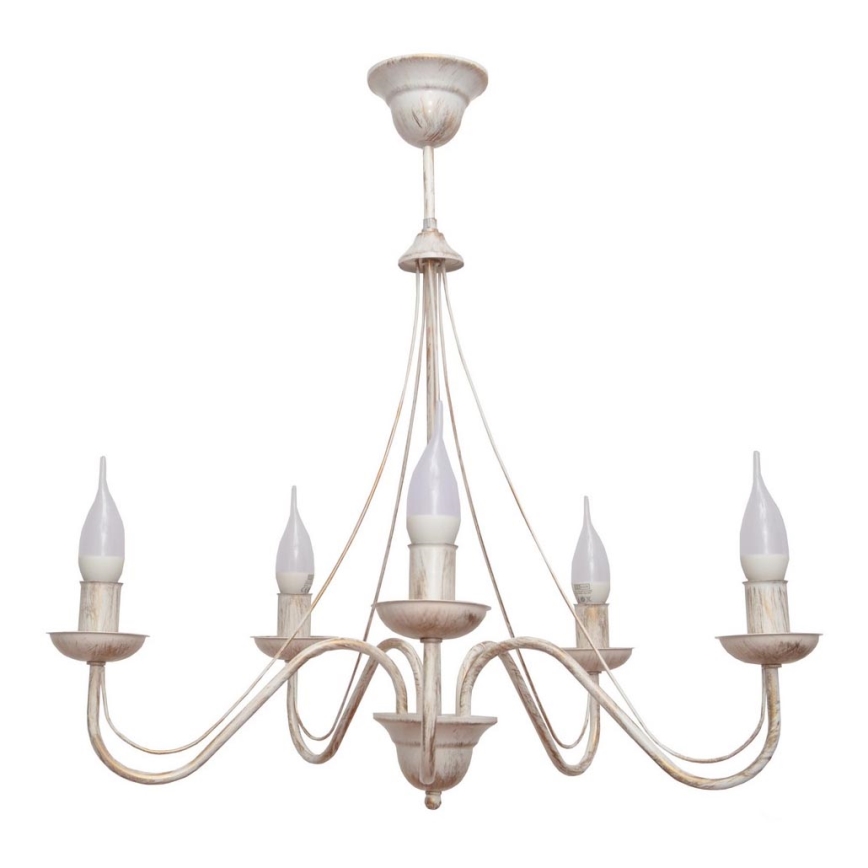 Viseći luster MALBO III 5xE14/10W/230V