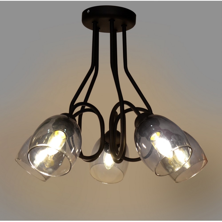 Viseći luster MARIETTA 5xE27/15W/230V