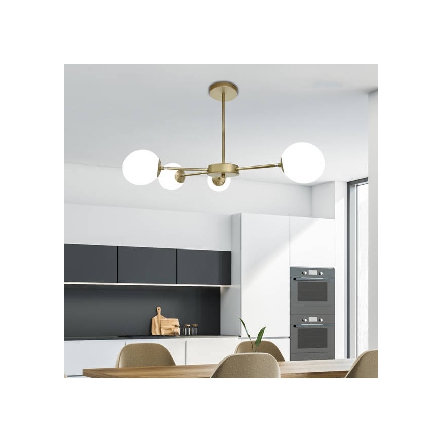 Viseći luster MATI 4xG9/20W/230V zlatna