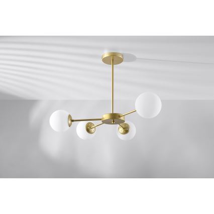 Viseći luster MATI 4xG9/20W/230V zlatna