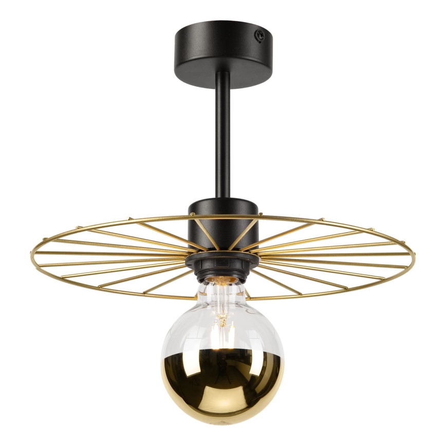 Viseći luster MONTANA 1xE27/15W/230V pr. 30 cm zlatna/crna