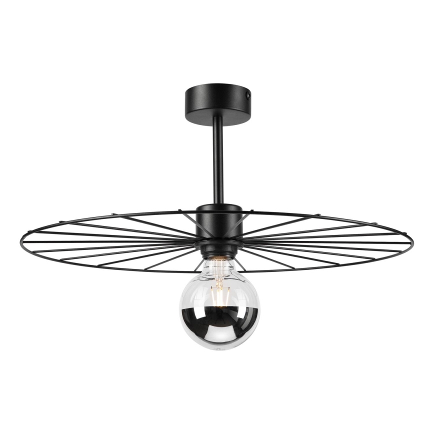 Viseći luster MONTANA 1xE27/15W/230V pr. 45 cm crna