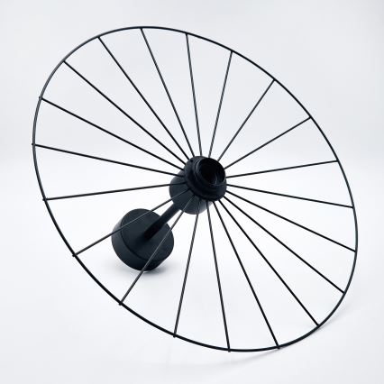 Viseći luster MONTANA 1xE27/15W/230V pr. 45 cm crna