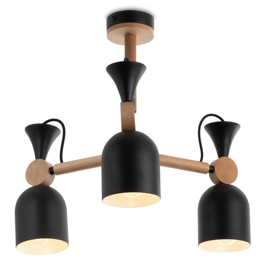 Viseći luster MONTE 3xE27/60W/230V