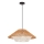 Viseći luster na kabelu AFRICA 1xE27/40W/230V, promjer 50 cm, smeđa/krem