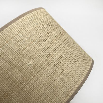 Viseći luster na kabelu AIDA, 2xE27/15W/230V, Ø 35 cm, hrast/rafija