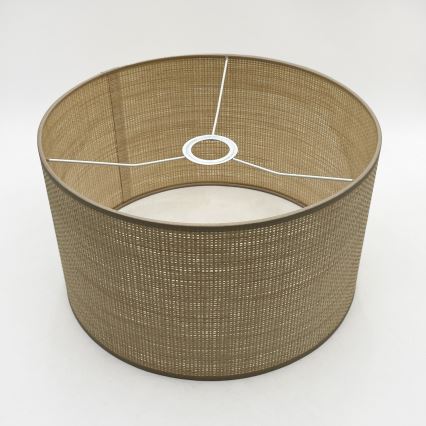 Viseći luster na kabelu AIDA, 2xE27/15W/230V, Ø 35 cm, hrast/rafija