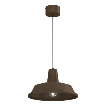 Viseći luster na kabelu CLASS 1xE27/15W/230V, smeđa