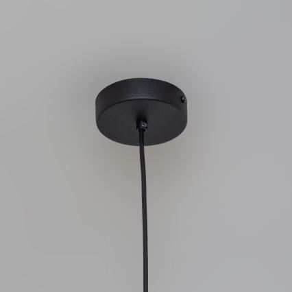 Viseći luster na kabelu ETNA II 1xE27/15W/230V, promjer 18,5 cm, crne boje