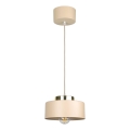 Viseći luster na kablu IGNIA 1xE27/60W/230V taupe