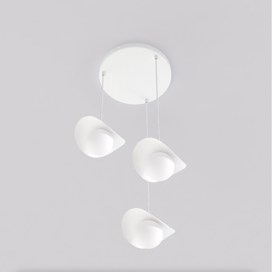 Viseći luster na kablu RITUAL 3xG9/8W/230V bijela