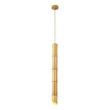 Viseći luster na sajli BAMBOO 1xGU10/50W/230V bambus