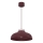 Viseći luster na sajli BASCA 1xE27/15W/230V bordo/krem