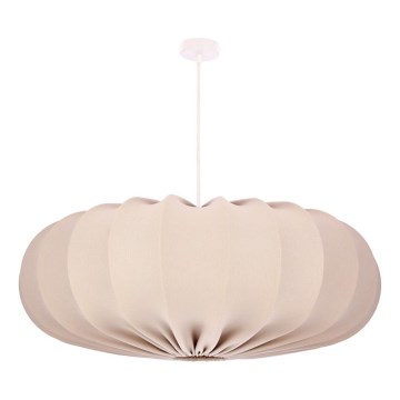 Viseći luster na sajli CAFEE 1xE27/40W/230V Ø 66 cm bež