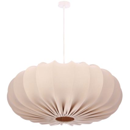 Viseći luster na sajli CAFEE 1xE27/40W/230V Ø 66 cm bež