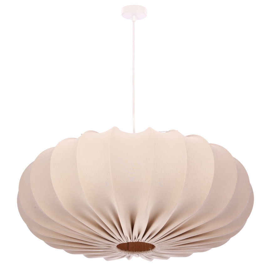 Viseći luster na sajli CAFEE 1xE27/40W/230V Ø 66 cm bež