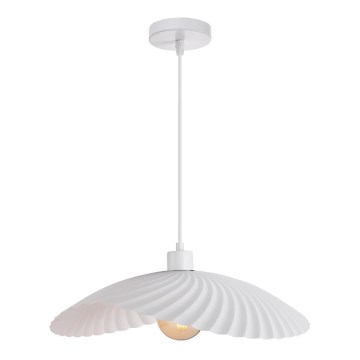 Viseći luster na sajli DANCE 1xE27/40W/230V, bijele boje