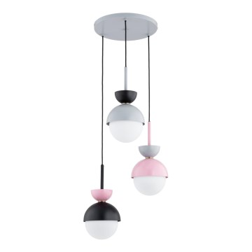 Viseći luster na sajli IRSA 3xE27/15W/230V u više boja