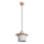 Viseći luster na sajli MAB 1xE27/15W/230V Ø 22 cm beton/siva