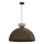 Viseći luster na sajli NEVIS 1xE27/15W/230V Ø 50 cm smeđa