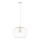 Viseći luster na sajli OVELLA 1xE27/15W/230V, promjer 46 cm, krem boje