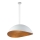 Viseći luster na sajli SOLARIS 1xE27/60W/230V Ø 48 cm bijela/bakrena