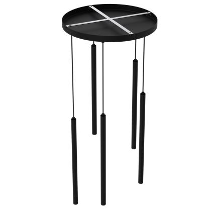 Viseći luster na sajli YORU 8xG9/8W/230V crni