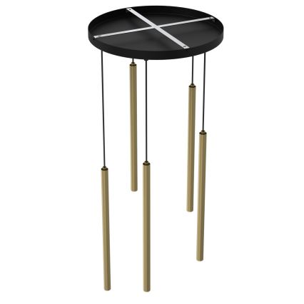 Viseći luster na sajli YORU 8xG9/8W/230V mesing