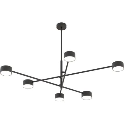 Viseći luster NATSU 6xGX53/12W/230V crna