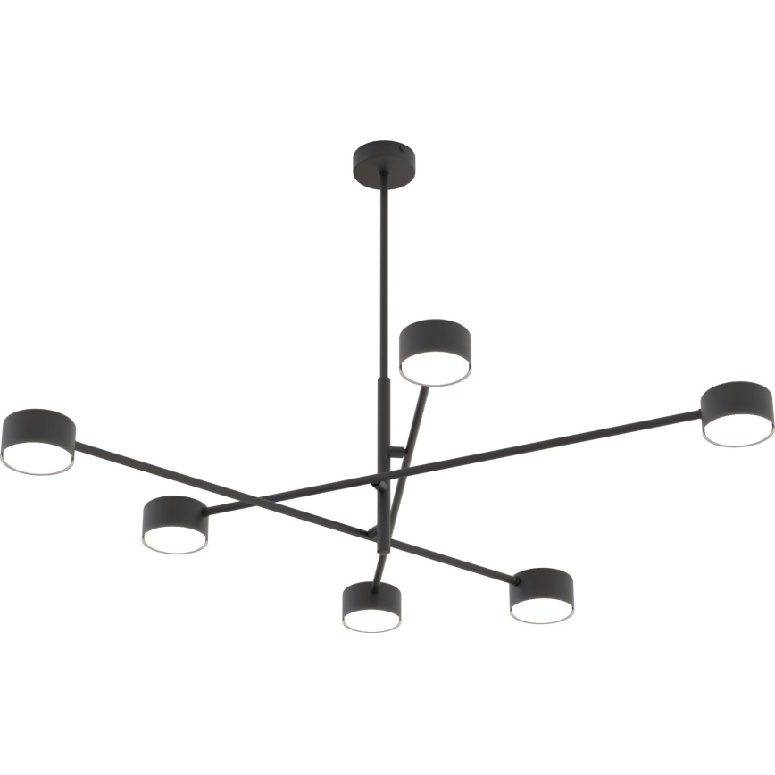 Viseći luster NATSU 6xGX53/12W/230V crna