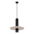 Viseći luster PELTA 1xGU10/10W/230V crna/krem