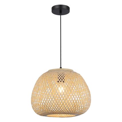 Viseći luster PETRA na sajli 1xE27/15W/230V bambus