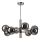 Viseći luster ROLLO 8xE14/5W/230V mat krom/dimna