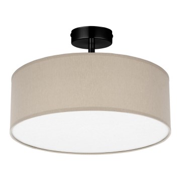 Viseći luster RONDO 4xE27/15W/230V pr. 40 cm bež