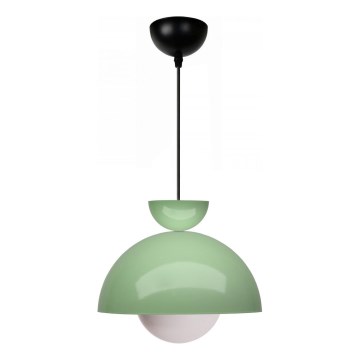 Viseći luster SALVA 1xE27/15W/230V zelena