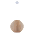 Viseći luster SENSAI 1xE27/20W/230V Ø 40 cm bež