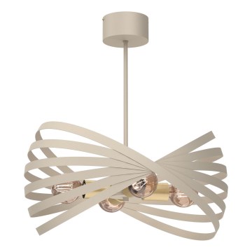 Viseći luster SPARKLE 4xE27/15W/230V bež