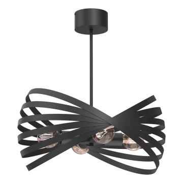 Viseći luster SPARKLE 4xE27/15W/230V crna