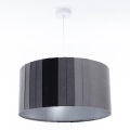 Viseći luster STRIPES na kablu 1xE27/60W/230V, promjer 60 cm, sivi