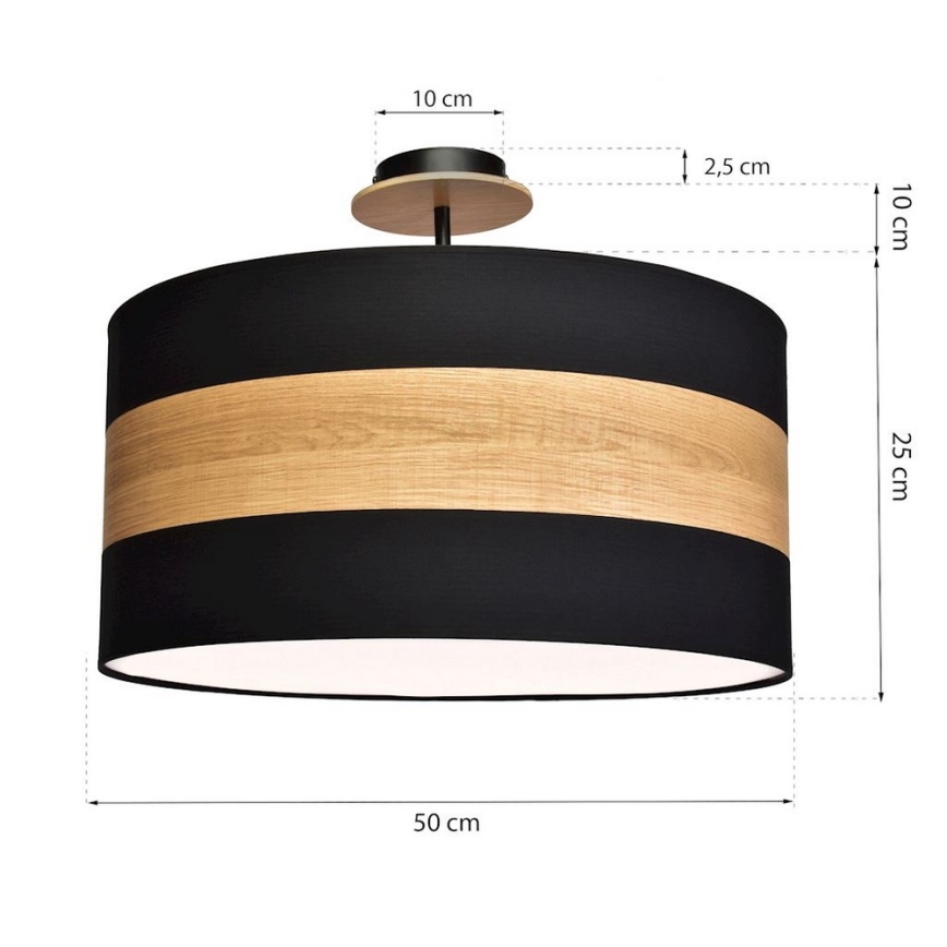 Viseći luster TERRA 1xE27/60W/230V