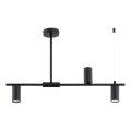 Viseći luster URANOS 3xGU10/10W/230V crna