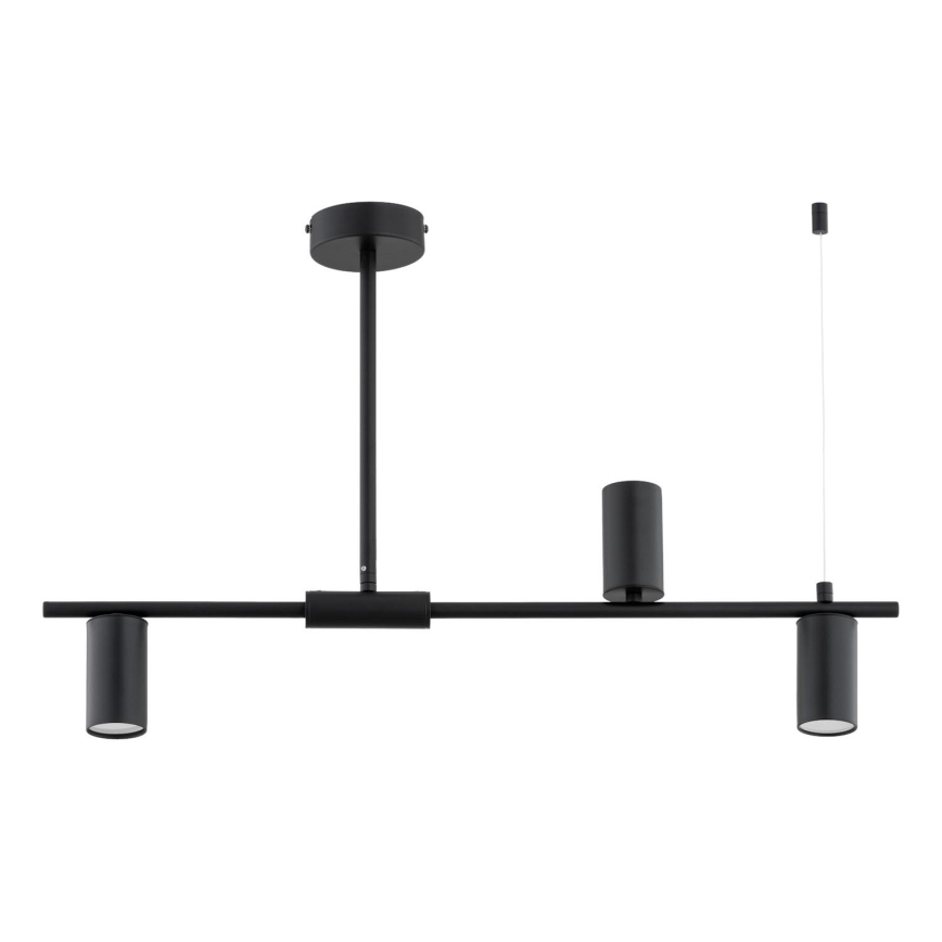 Viseći luster URANOS 3xGU10/10W/230V crna