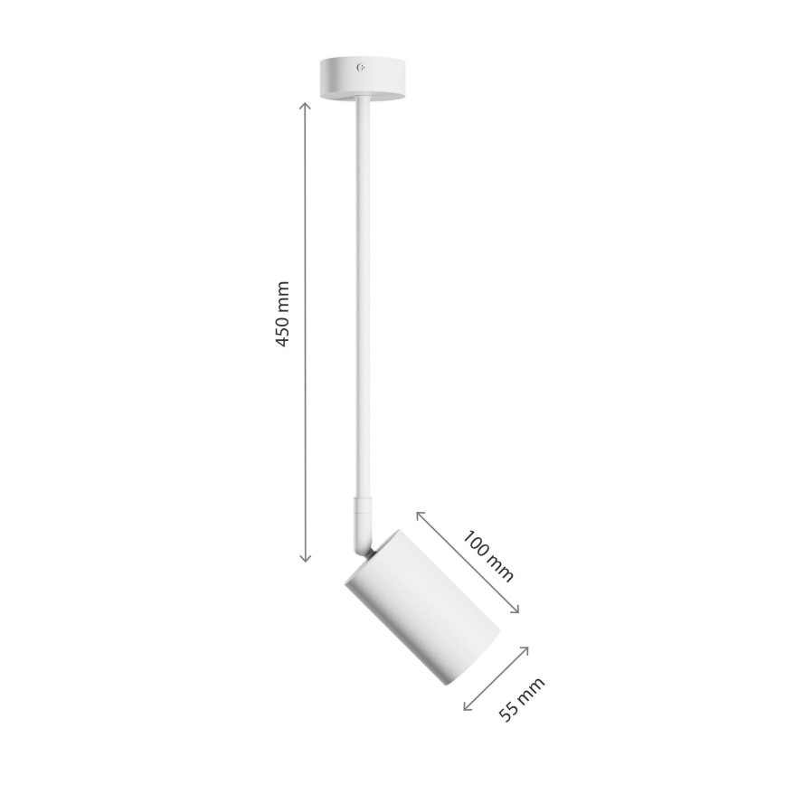 Viseći luster VARIOSA 1xGU10/10W/230V bijela